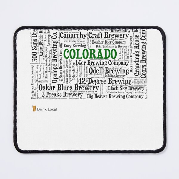 Item preview, Colorado Local Breweries, Drink Local Colorado Beer designed and sold by 2manybrews.