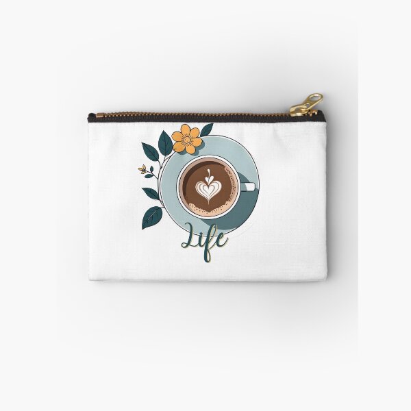 Item preview, COFEE lover Aesthetic floral designed and sold by CaffeineDose.