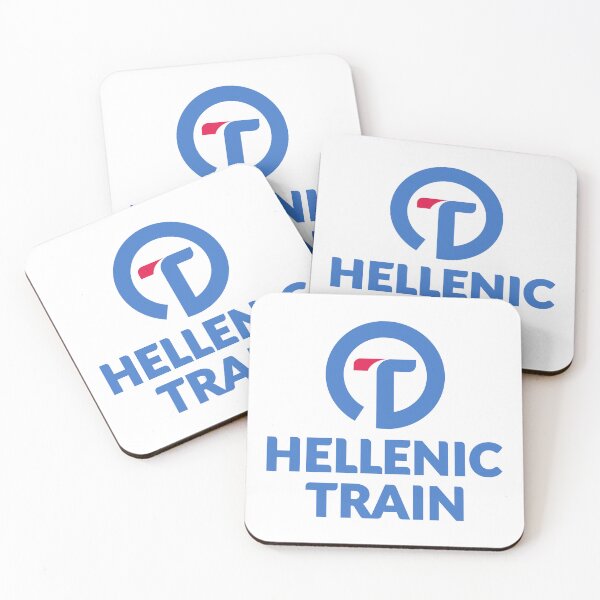 Item preview, Greece Hellenic Train Logo designed and sold by Maljonic.
