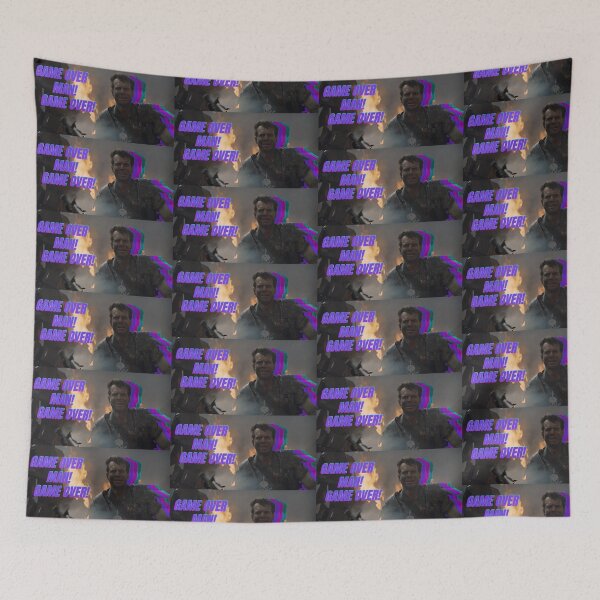 Item preview, Game Over Man! Tricolored designed and sold by MBuckenmeyer.