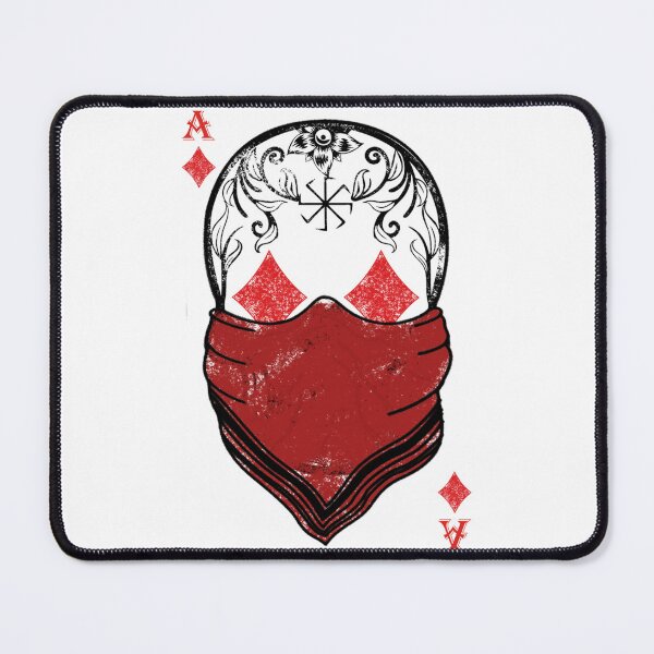 Item preview, Diamond card with skull designed and sold by KalpeaTytto.