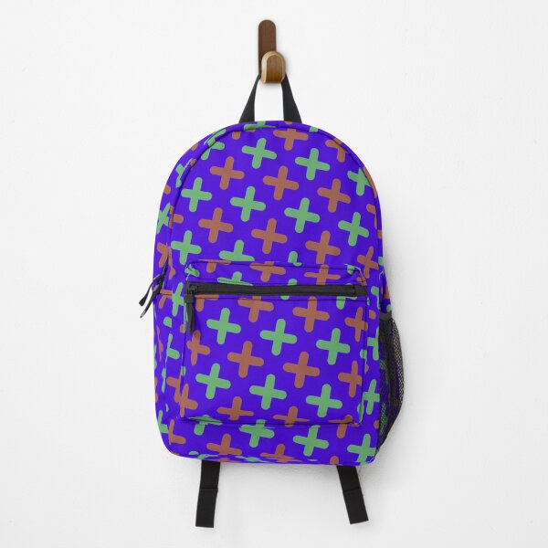 Item preview, Brown Plus Pattern Green X Blue Enduring Stencils designed and sold by Alchemy-A-La-G.