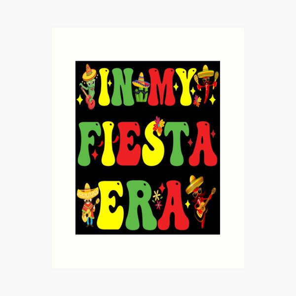Aperçu de l'œuvre Dans mon ère Cinco De Mayo Groovy Cinco De Mayo 2024 créée et vendue par BOUCHERIT amine.