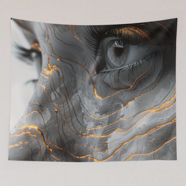 Item preview, Extraordinary femininity woven with threads of gold 12 designed and sold by JBJart.