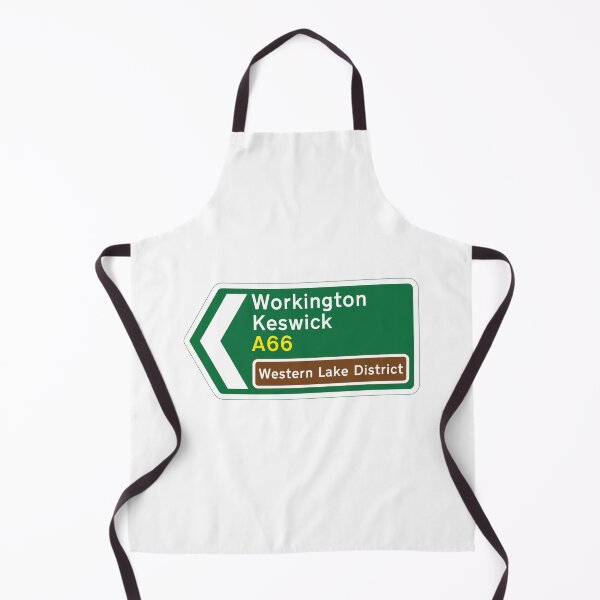 Item preview, A66 Workington & Keswick Route - Western Lake District Sign designed and sold by Cumbria Guru.