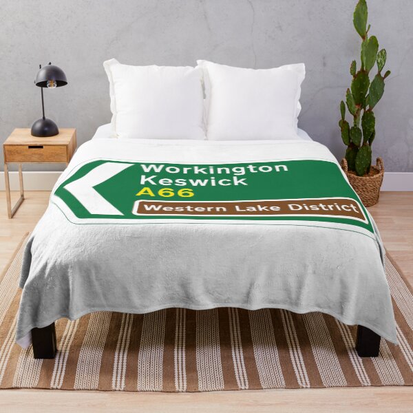 Item preview, A66 Workington & Keswick Route - Western Lake District Sign designed and sold by Cumbria Guru.