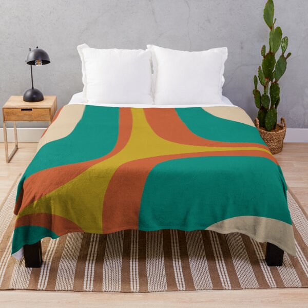 Item preview, Mid Century Modern Abstract Retro Groove Pattern designed and sold by kierkegaard.