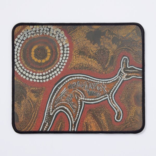 Item preview, Australia - Aboriginal Art Inspired Kangaroo designed and sold by rylalgarra.