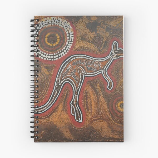 Item preview, Australia - Aboriginal Art Inspired Kangaroo  designed and sold by rylalgarra.