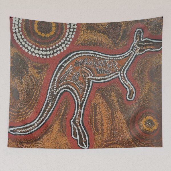 Item preview, Australia - Aboriginal Art Inspired Kangaroo  designed and sold by rylalgarra.