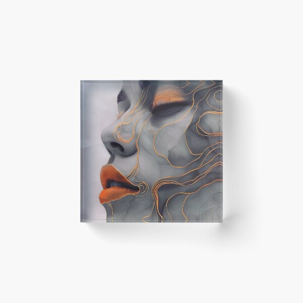 Item preview, Extraordinary femininity woven with threads of gold 14 designed and sold by JBJart.