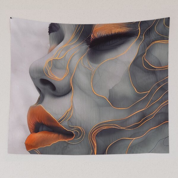 Item preview, Extraordinary femininity woven with threads of gold 14 designed and sold by JBJart.