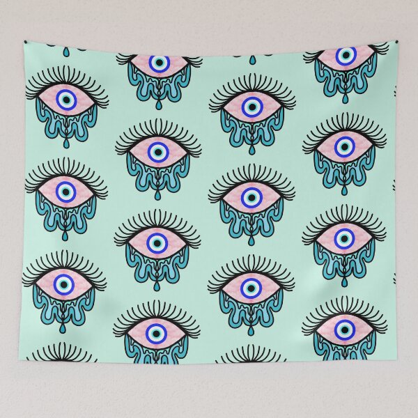 Item preview, bloodshot evil third eye designed and sold by KatinatorZ34 .