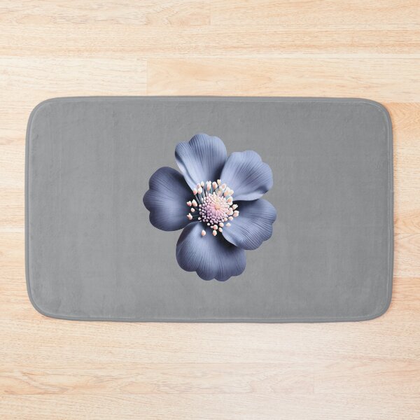 Item preview, 3 D Floral Pattern in Blue designed and sold by MargaretFasDes.