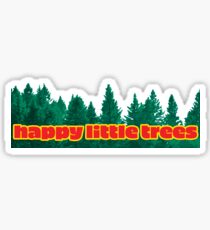 Happy Little Trees Sticker