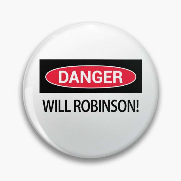 Item preview, Lost In Space Danger Will Robinson! Sticker designed and sold by Fallingardor.