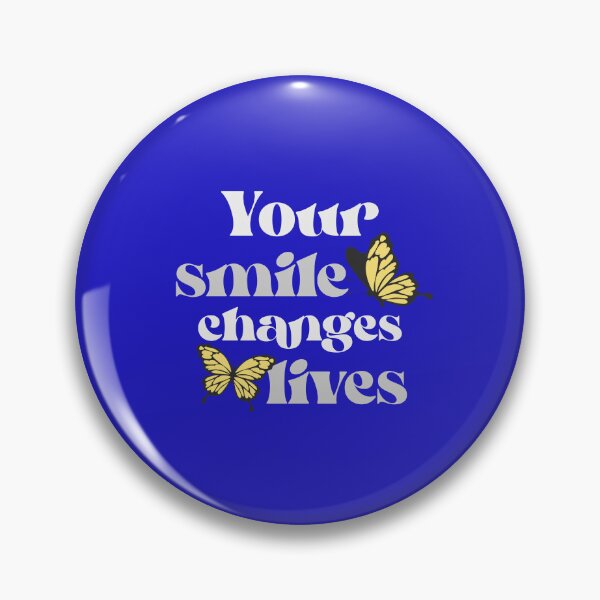 Item preview, Your Smile Changes Lives Butterflies designed and sold by AuthenticYou.