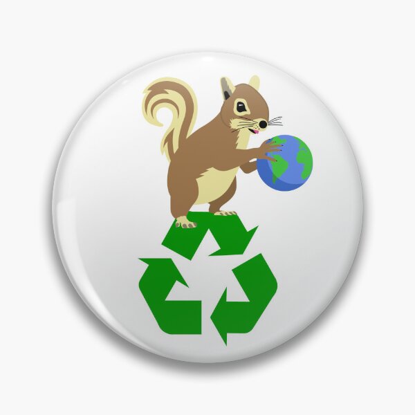 Artikelvorschau, Recycling-Eichhörnchen entworfen und verkauft von Zack's Snacks.