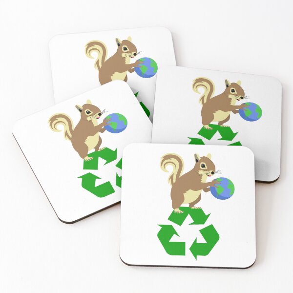 Artikelvorschau, Recycling-Eichhörnchen entworfen und verkauft von Zack's Snacks.