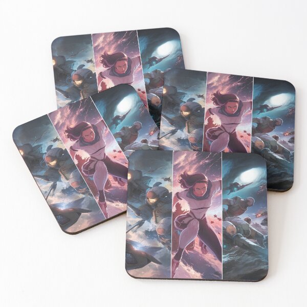 Item preview, "Clash of Cosmos: Nebula X Space Battle" designed and sold by LuckyCosmos.