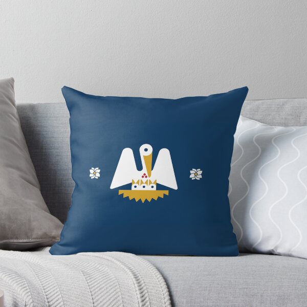 Artikelvorschau, Minimale Louisiana-Flagge entworfen und verkauft von Running Fox Designs.