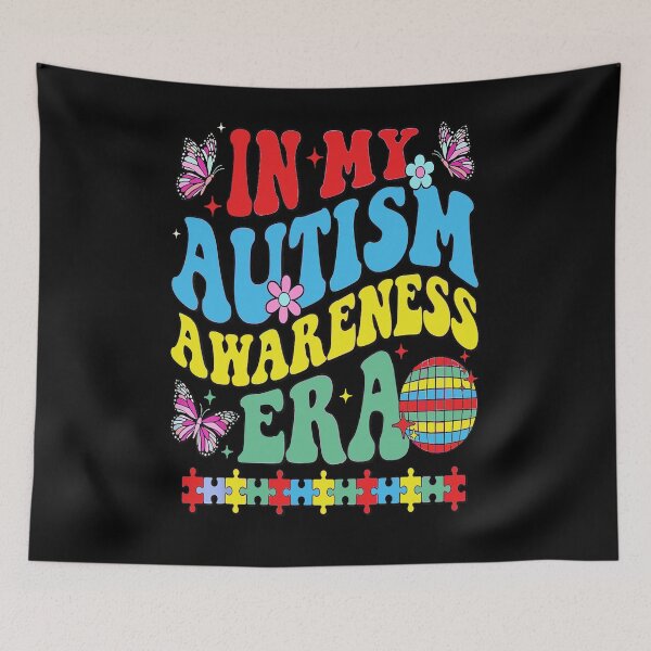 Item preview, In My Autism Awareness Era Retro  designed and sold by BOUCHERIT amine.