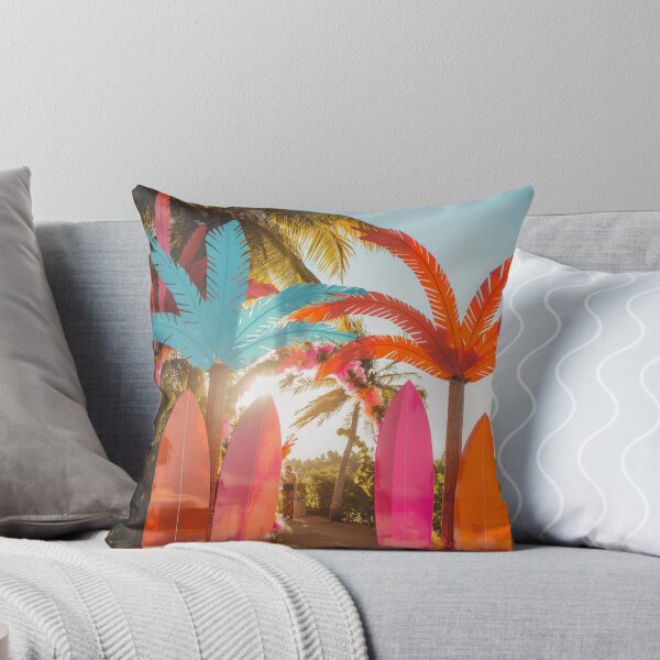 Item preview, Tablas de surf y palmas designed and sold by DreamerBot.