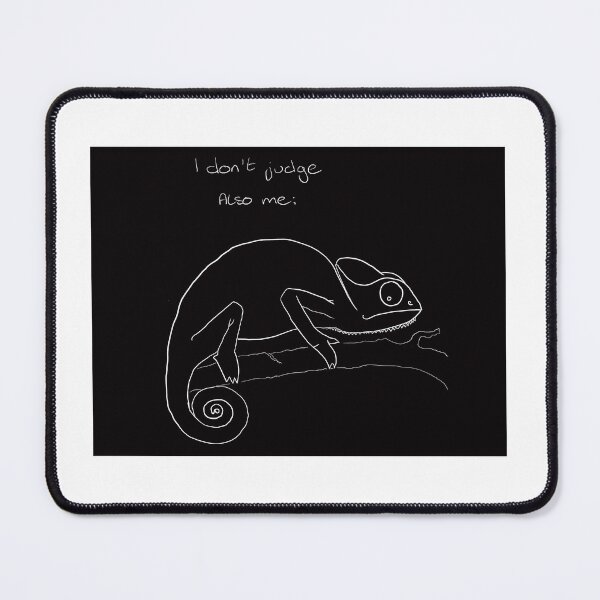 Item preview, Judge chameleon cute drawing designed and sold by clinoei.