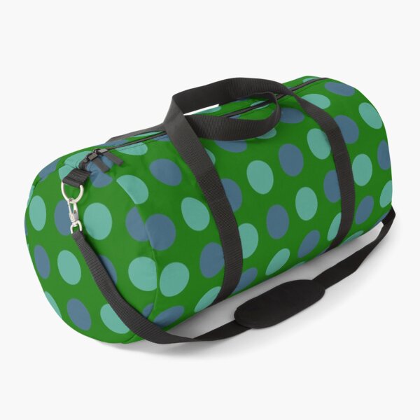 Item preview, Blue & Teal Circle Spotted Dots Enduring Green Stencils designed and sold by Alchemy-A-La-G.