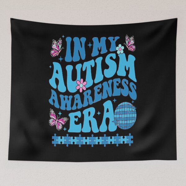 Item preview, In My Autism Awareness Era Retro  designed and sold by BOUCHERIT amine.