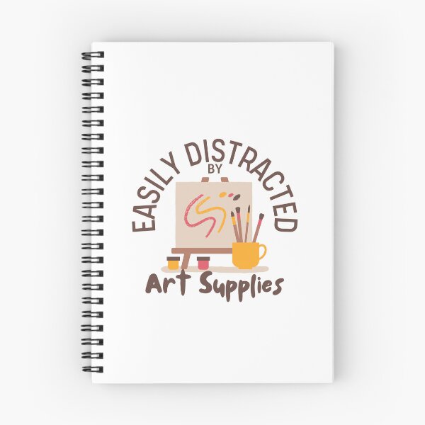 Item preview, Easily Distracted by Art Supplies designed and sold by Heatheraelawson.