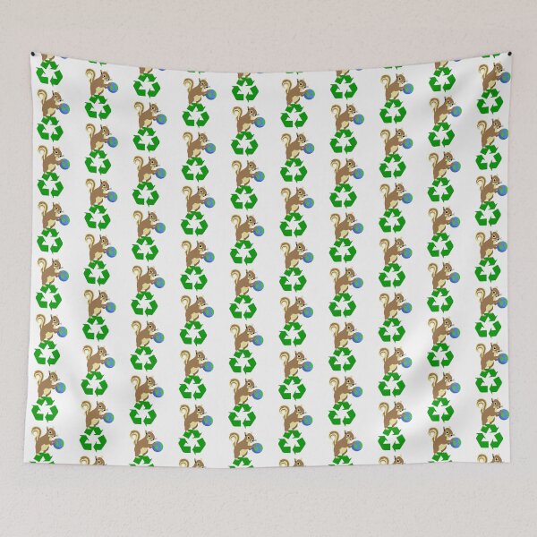 Item preview, Recycling Squirrel designed and sold by Zack's Snacks.