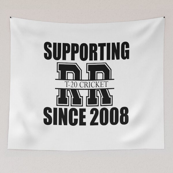 Item preview, Celebrating Rajasthan T20 Cricket Since 2008 designed and sold by MimsTees.