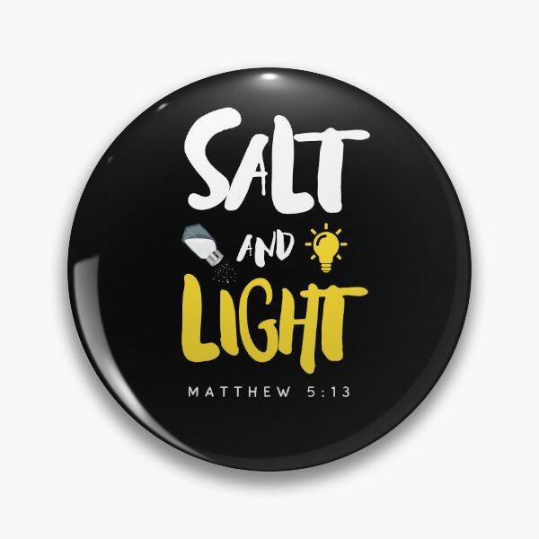 Item preview, Salt & Light - Bible Verses Matthew 5:13 designed and sold by LekaDesignShop.