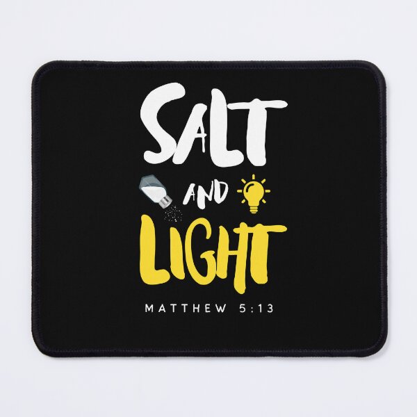Item preview, Salt & Light - Bible Verses Matthew 5:13 designed and sold by LekaDesignShop.