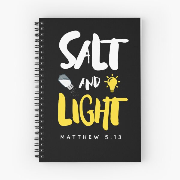 Item preview, Salt & Light - Bible Verses Matthew 5:13 designed and sold by LekaDesignShop.