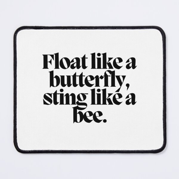 Item preview, Float like a butterfly, sting like a bee.  designed and sold by CharmStudio.
