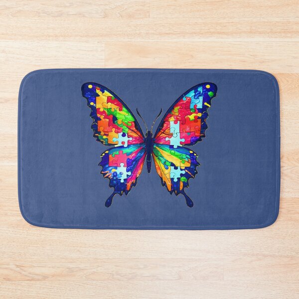 Item preview, Autism Awareness, Acceptance & Support Butterfly designed and sold by Cute & Sassy Custom Gifting Boutiques.