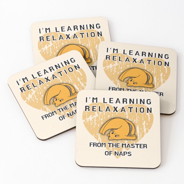 Item preview, i'm learning relaxation from the master of naps designed and sold by ZlodziejkaKiwi.