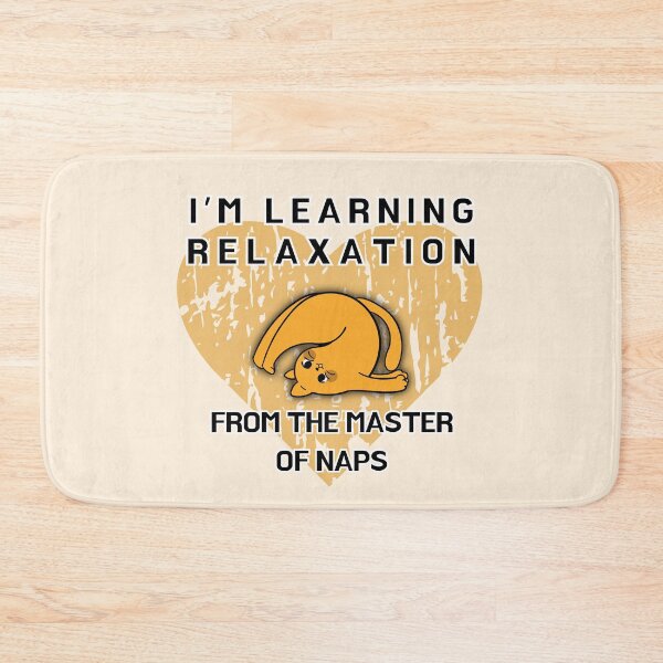 Item preview, i'm learning relaxation from the master of naps designed and sold by ZlodziejkaKiwi.