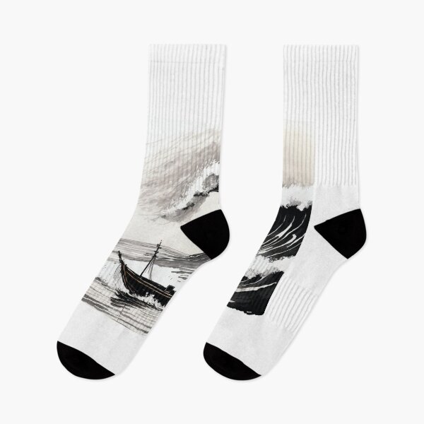 Item preview, Fury of the Waves: Sumi-e Tsunami designed and sold by Marithrax.