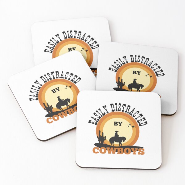 Item preview, Easily Distracted by Cowboys II designed and sold by Heatheraelawson.