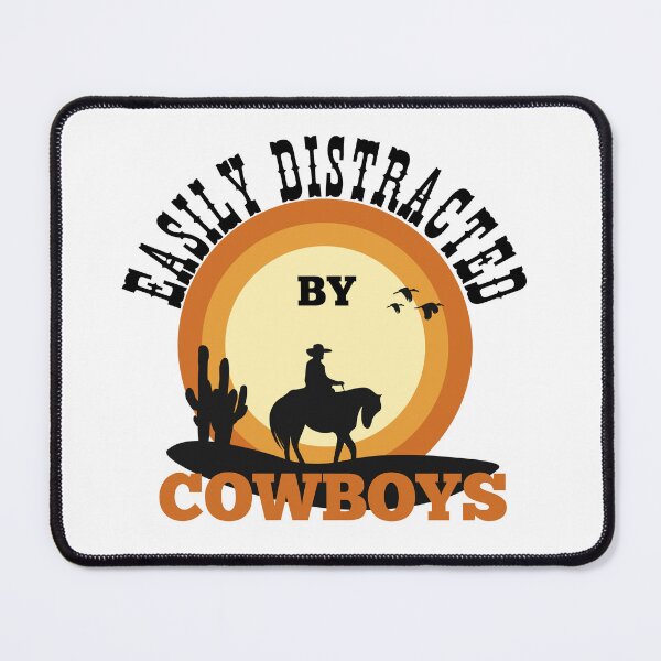 Item preview, Easily Distracted by Cowboys II designed and sold by Heatheraelawson.