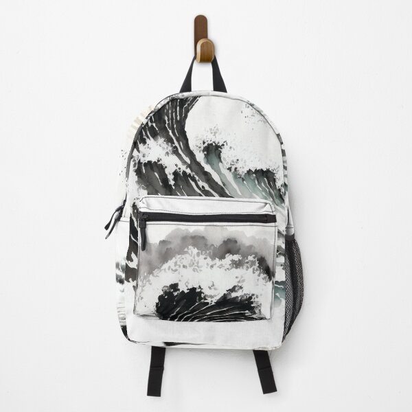 Item preview, Fury of the Waves: Sumi-e Tsunami designed and sold by Marithrax.