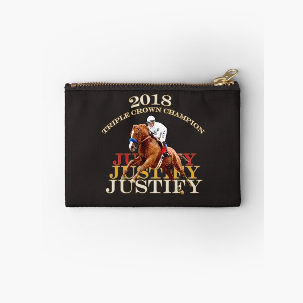 Item preview, Justify Wins the 2018 Triple Crown Horse Racing Design designed and sold by Ginny Luttrell.