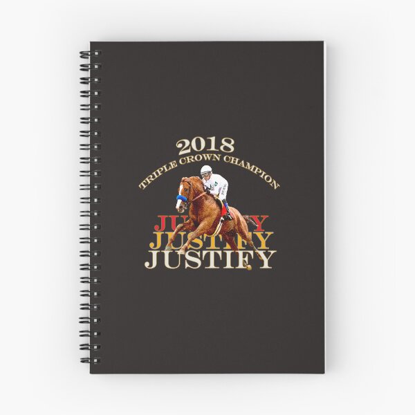 Item preview, Justify Wins the 2018 Triple Crown Horse Racing Design designed and sold by Ginny Luttrell.