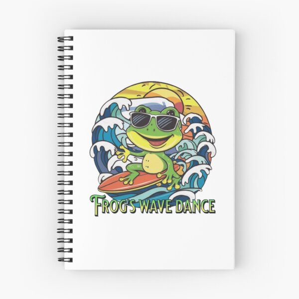 Item preview, Frog Dance Wave designed and sold by JonysCreativeDesigns.