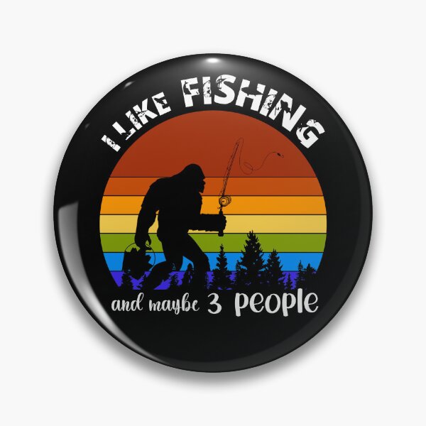 Item preview, I like fishing and maybe 3 people designed and sold by SpacePigsZone.
