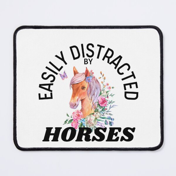 Item preview, Easily Distracted by Horses designed and sold by Heatheraelawson.