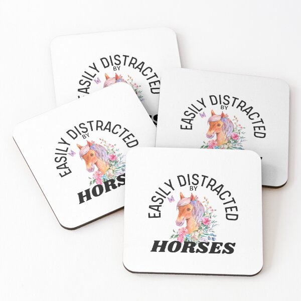 Item preview, Easily Distracted by Horses designed and sold by Heatheraelawson.